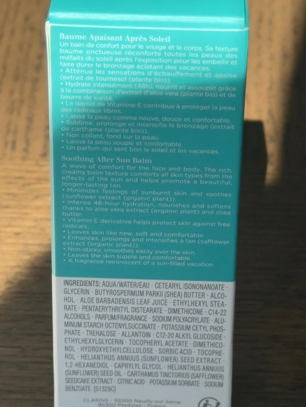 Clarins After Sun Balm - Soothing & Moisturizing Skincare For Post-Sun Exposure